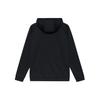 New Balance Logo Print Sports Fleece Lined Hood Jacket Winter Men's Black (Unisex) Jackets AMJ13020 BK