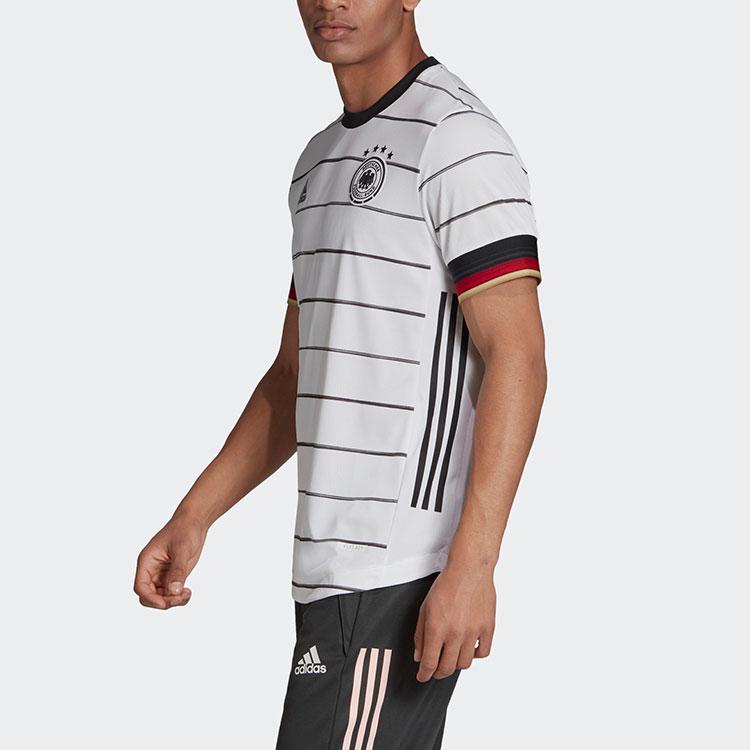 adidas Мужские белые футболки для футбола, умеренный прямой крой, EH6104