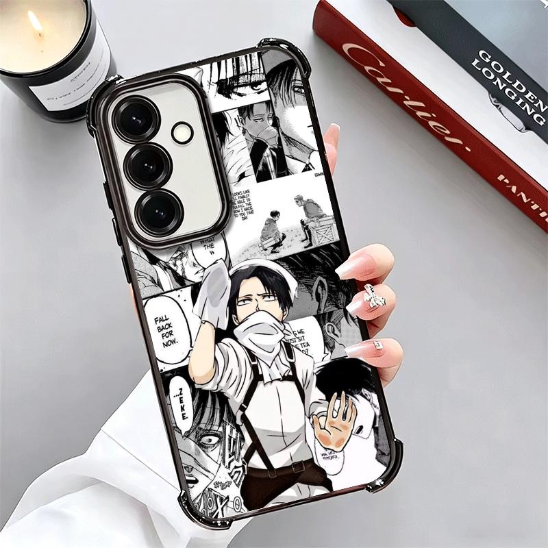 A-Атака Титанов Аниме Покрытие Чехол Для Телефона Для Samsung A17 A07 A37 A57 A16 A56 A15 A55 A14 A54 A13 A53 A26 A36 A25 A35 A24 A34