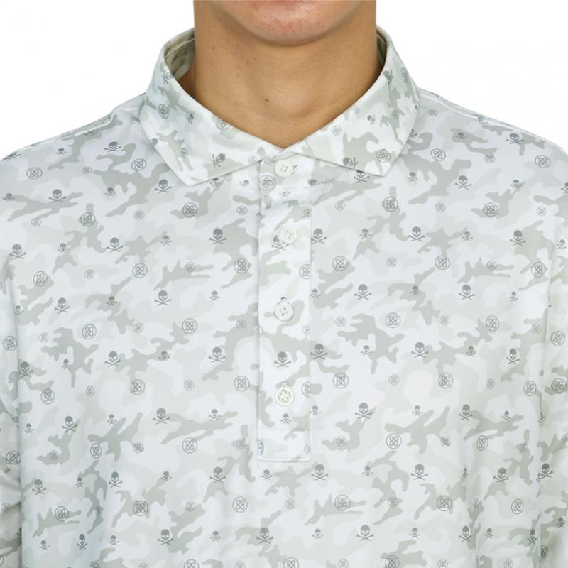 Zipore Golfwear Мужская футболка с воротником и коротким рукавом Gmp000001 Sno