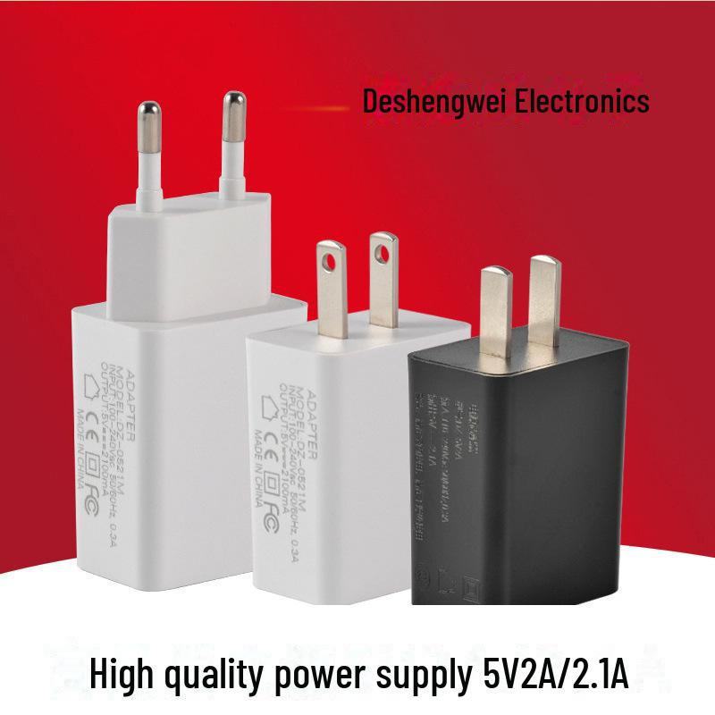 Умное USB-зарядное устройство 5V2A с сертификатами 3C, FCC и CE для мобильных телефонов