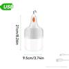 LED Charging Light Bulb High Power Outdoor Portable Camping Light USB Charging Lamp Emergency Power Outage Lighting Light Bulb