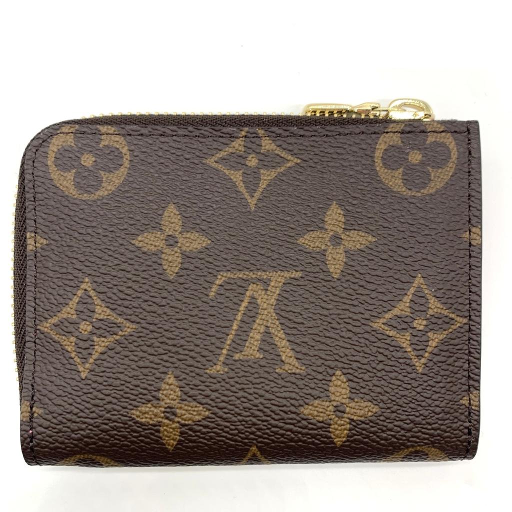 Б/у Кошелек для монет LOUIS VUITTON Холст Monogram Женский