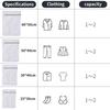 1/2/4/5/10Pcs Mesh Laundry Bags Durable Honeycomb Mesh Laundry Organizer Bags Reusable Washing Machines Bag