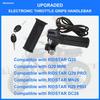 Ebike Full Twist Throttle Fits Ridstar Q20, 48V Plug And Play Throttle 3 Pin Easy Tallation, LCD Display With Key Lock, Throttle Grips For Ebike