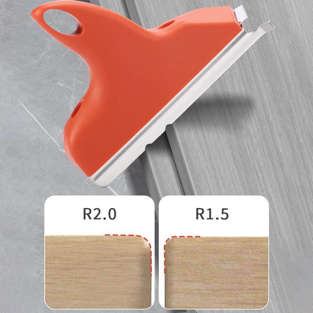 3-in-1 Handheld Edge Banding Trimmer Manual Carpentry Fillet Scraper Chamfer Edge Cutter Woodworking Tool For Board Processing