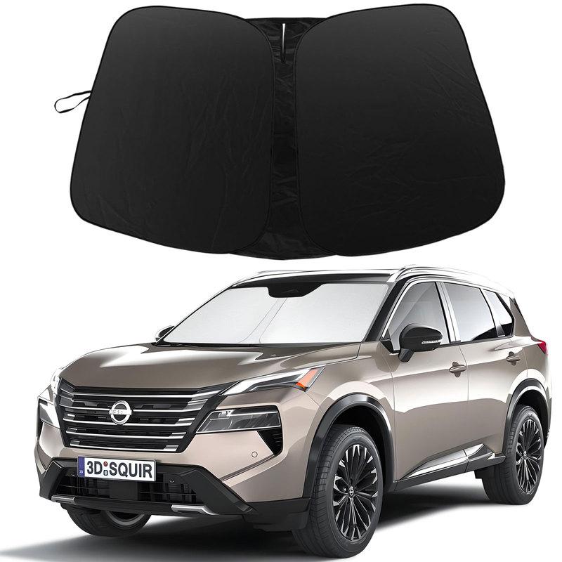 Front Windshield Sun Shade Foldable Sun Visor Protector Sunshade Fit for 2014- Nissan Rogue 2025 Upgrade Accessories