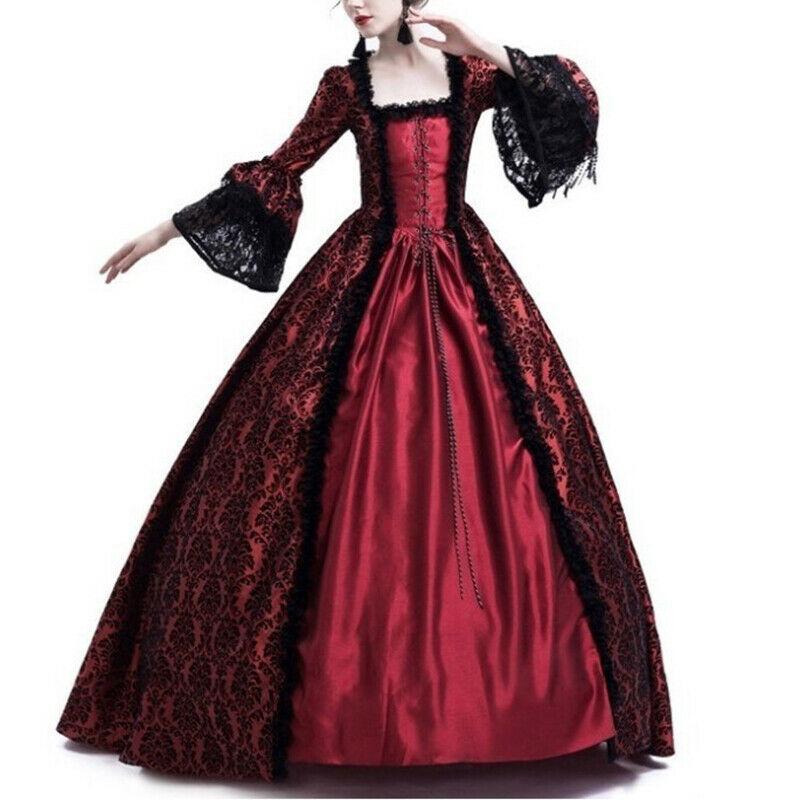 Stunning Womens Marie Antoinette Costume Ideal For Masquerade Parties