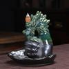 Incense Holder Xianglong Ceramic Incense Burner Creative Ornaments for Backflow Incense Burner