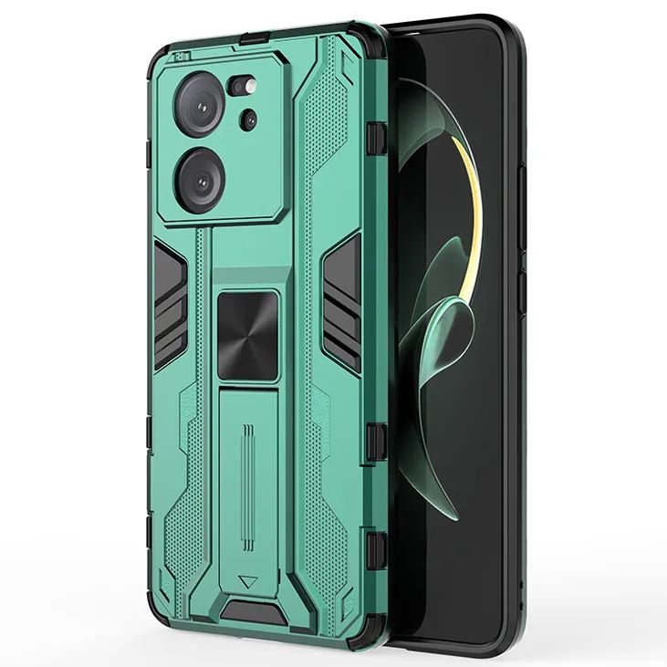 For Xiaomi Mi 13T Mi13T Pro Case Shockproof Car Magnetic Rugged Armor Phone Cases For Xiaomi 13T Pro Stand Holder Back Cover