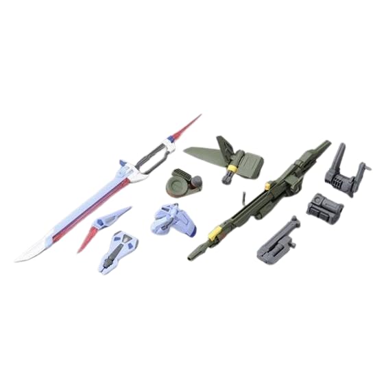 MG Aile Strike Gundam RM Launcher Striker Pack Assembly Plastic Model product does not include the MG Aile Strike Gundam 1/100 Ver. Striker/Sword