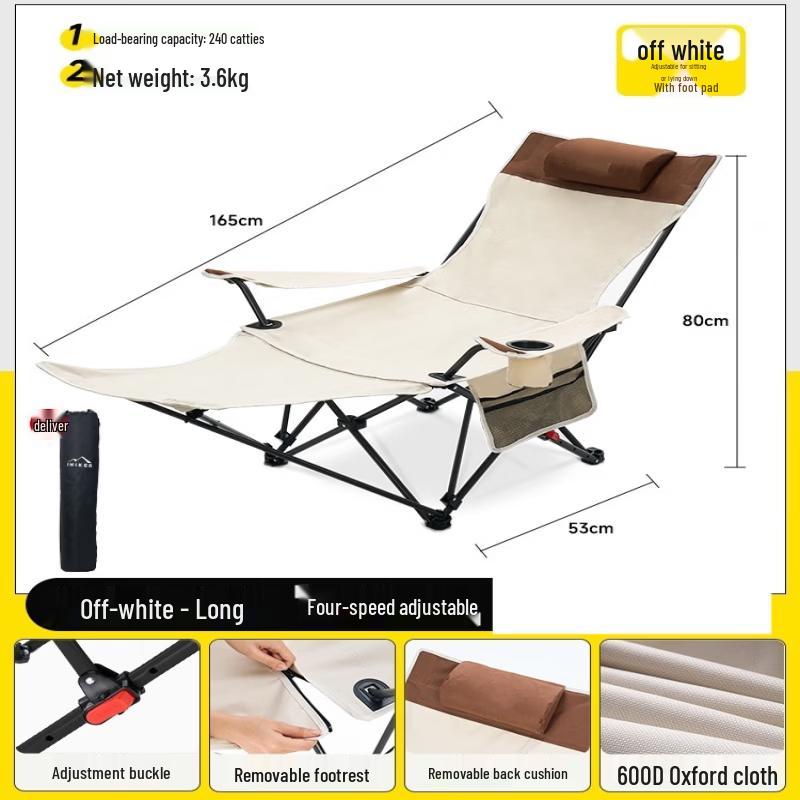 ZISIZ Portable Recliner Lounge Chair