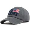 US Flag Embroidery Baseball Caps Vintage Washed Cotton Dad Hat Men Women Soft Top Outdoor Sun Hat Casual Patriotic Adjustable
