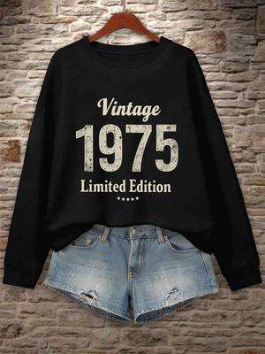 Винтажные женские свитшоты ограниченной серии 1975 года