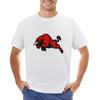 Красная Мужская футболка с принтом Angry Bull, летняя модная забавная одежда в стиле ретро, ​​быстросохнущая мужская одежда большого размера, топы с короткими рукавами, футболка
