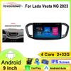 Carplay Android Auto Car Radio для LADA Vesta NG 2023 Мультимедийный проигрыватель Навигация Стерео Автомагнитола Интеллектуальные системы автомобиля