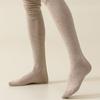Thicken Warm Thermal High Stockings Solid Color Long Leg Socks New Thickened High Stockings