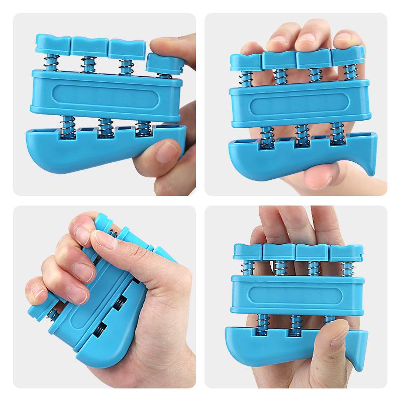 Тренажер для пальцев Двусторонний пружинный Декомпрессионный Фортепианный хват Тренировка рук Релаксация Силовая тренировка Палец