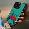 A-Artist F-Frida K-Kahlos Phone Case For IPhone17  16 11 12 13 14 15 16 Pro Max Plus Cover Colored Silver Funda Bumber