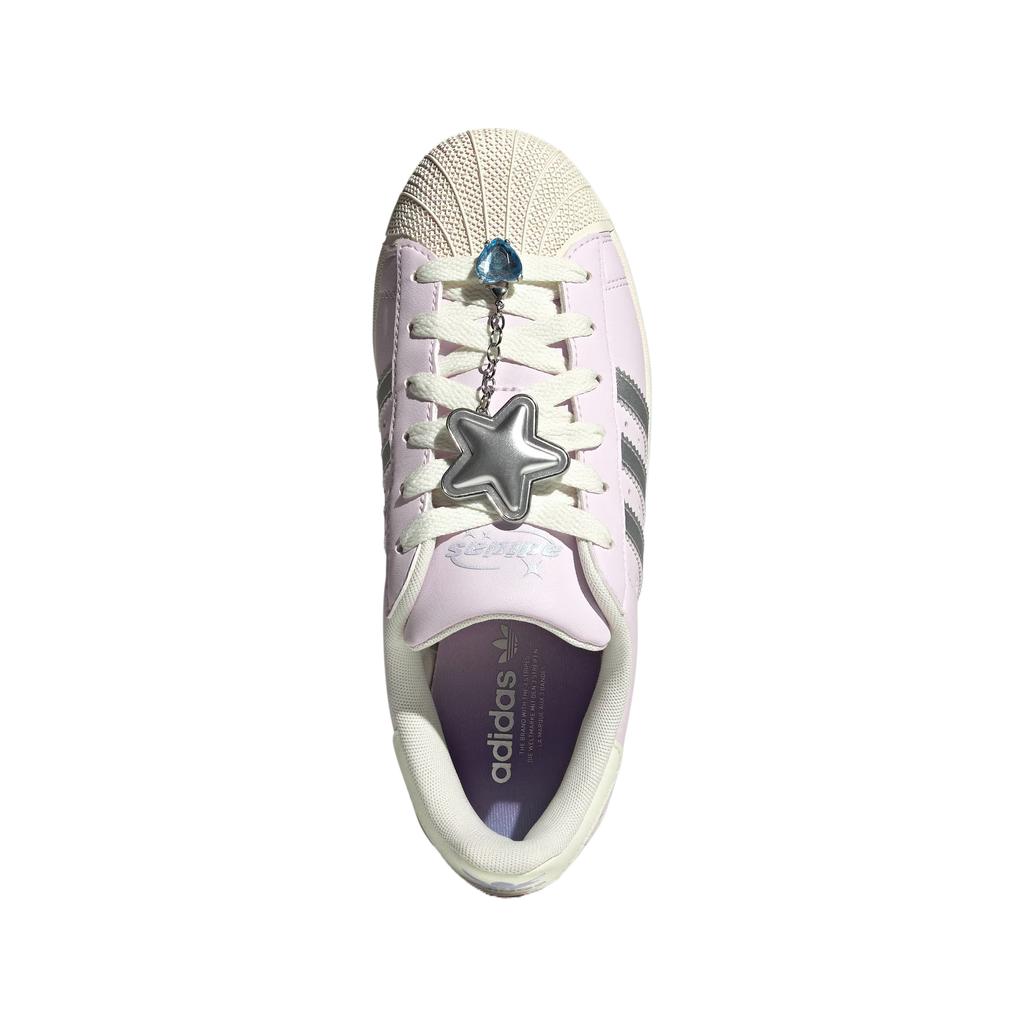 adidas Оригинальные Superstar 2 Эстетичные Простые Модные Тренд Низкие Кеды Женские Кроссовки Розовые JQ8776