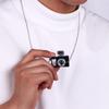 Unisex Punk Men Women Flash Camera Fashion Jewelry Sweater Chain Music Pendant Necklace
