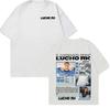 Rapper Lucho Rk Album Tour 2025 Graphic T Shirts Unisex Women Vintage Gothic Short Sleeve Tshirt Fashion Casual Oversized T Shirt