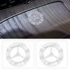 Автомобильная наклейка Горячая 2026 Новая Для Benz 1 шт. Металлическая Автостайлинг Значок автомобиля Наклейка Для Mercedes Benz W212 W213 W205 AMG W177 V177 W247 W