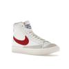 Nike Blazer Mid 77 White Phantom Gym Red Мужские кроссовки Светло-дымчато-серые DH7694-100