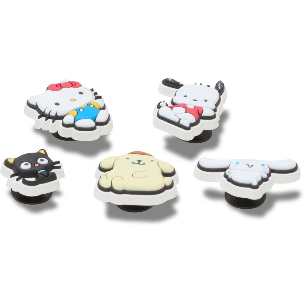 Подвески для обуви Crocs Jibbitz Друзья Hello Kitty 5 штук