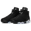 Air Jordan 6 Retro Chrome Men Sneakers Black Metallic-Silver DX2836-001