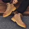 2024 New Vintage Martin Boots Men's Autumn British Rhubarb Boots Tooling Desert Boots 26223-J