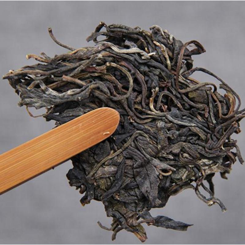 357г Юньнаньский пуэр Сырой чайный пирог Наньнуо Горный пуэр Шэнча Весенний чай Пуэр