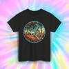Skeleton Hammock Shirt Funny Beach Vibes Tropical Relaxation Tee S-5XL