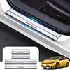SUVVNE Подножка для Prius 60 серии, нержавеющая накладка, боковая подножка, защита двери от царапин, пятен, японская инструкция, комплект из 4 штук с (Воду) Охранники,