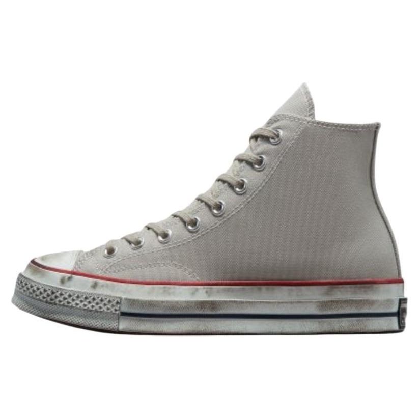 Converse 1970-е Chuck Taylor All Star Повседневные Универсальные Высокие парусиновые кеды Унисекс Серые 172670C