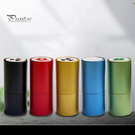 Golf Ball Stamp Waterproof Quick Drying Golf Ball Marker Tool Portable Ball Identification Metal Stamper Golf Accessories Golfer Gift