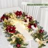 Christmas Snowflake Garland for Hotels, Malls, Windows, Doors & Stair Handrails