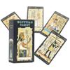 78pcs Egyptian Tarot Cards Oracle Cards For Divination Fate Tarot Stamping Wear-resistant Board Game