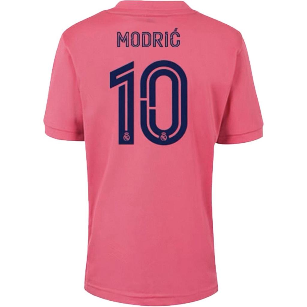 Men's adidas 20-21 Season Real Madrid Away Short Sleeve T-Shirt Jersey Pink GI6463