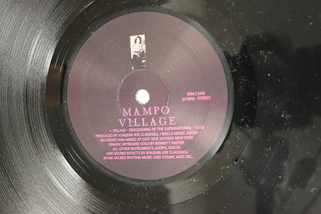 12-дюймовая пластинка MAMPO Village SRM250 SACRED RHYTHM 2011 США Танцевальная Электроника Б/У