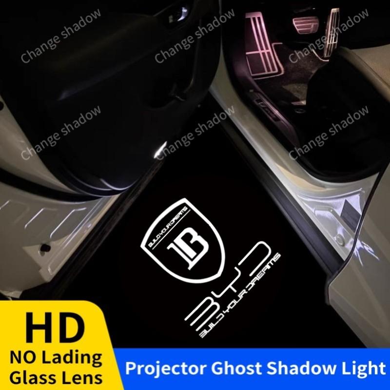 2 шт. HD LED Подсветка дверей автомобиля Проектор Световой Призрачная тень Атмосферный свет Для BYD ATTO3 YUAN PLUS Han Sealion 6 Song Plus