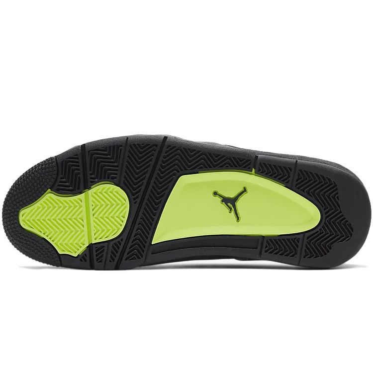 Кроссовки унисекс Air Jordan 4 Retro SE Neon 95 Серые Cool-Grey Volt CT5342-007