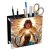 Acrylic Special Shape Diamond Painting Pencil Holder DIY Diamond Painting Pen Holder Kit Diamond Art Pencil Holder for Desk