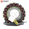 Генератор мотоцикла Honda VTX1300C/S, статор и катушка магнето.