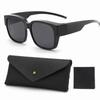 Other Glasses for Driving Riding Fit Over Glasses Sunglasses Wrap Around Polarized Square Shades