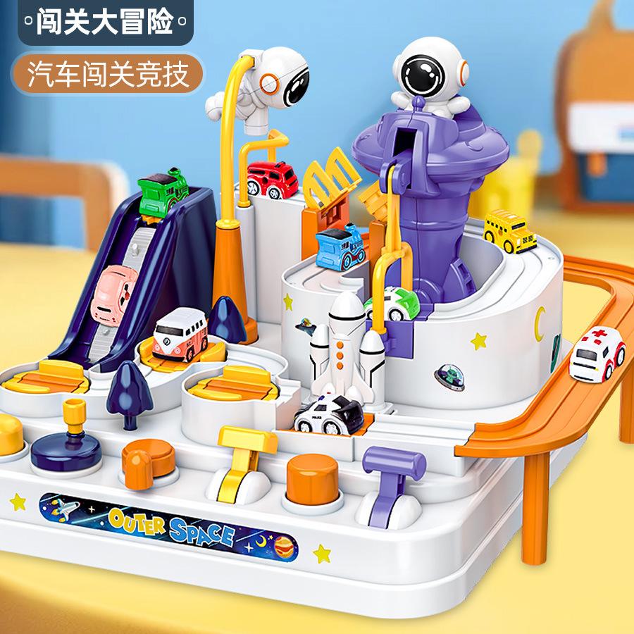 Children'S Rail Car Inertia Roller Coaster Car Adventure Boy Gift Educational Toys