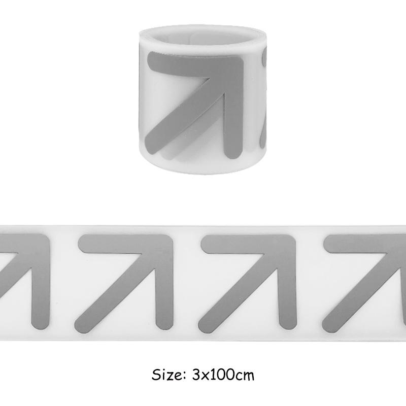 Светоотражающая наклейка для одежды, виниловая пленка, стрелка, квадратный набор, аппликации на одежду, мода, сделай сам, моющаяся теплопередача, новый аксессуар для одежды