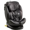 Swivel Car Seat - BBGO - Wondersafe - Birth To 12 Years - I-SIZE 40-150cm - ISOFIX Top Tether - Grey - Bamboo Fiber Faux Leather