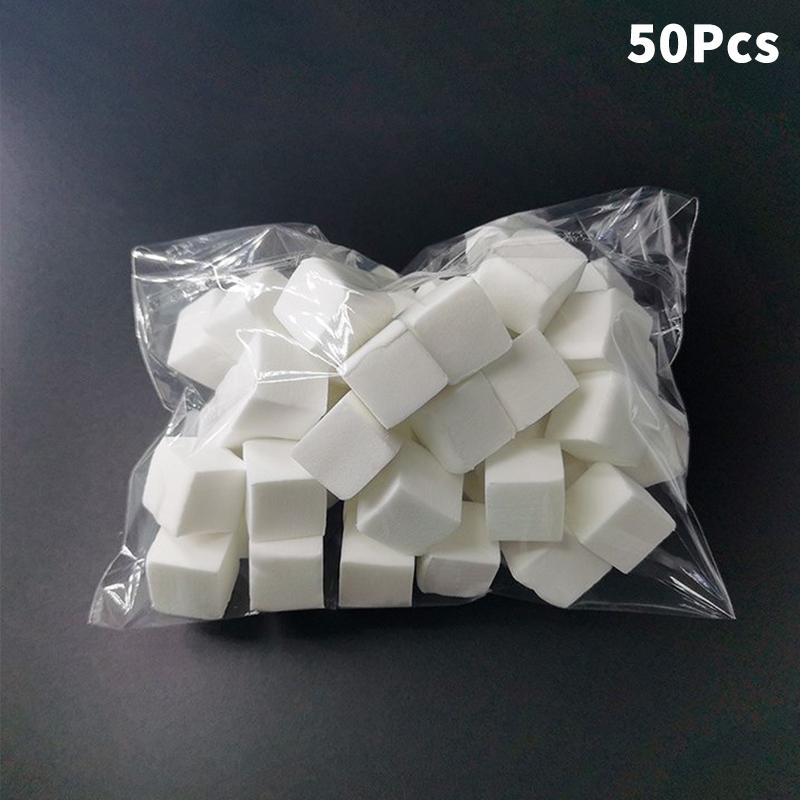 20/50 шт. Beancurd Cube, градиентные губки для ногтей, гель-лак для ногтей, инструмент для окрашивания, нержавеющая сталь, четыре когтя, зажим для губки