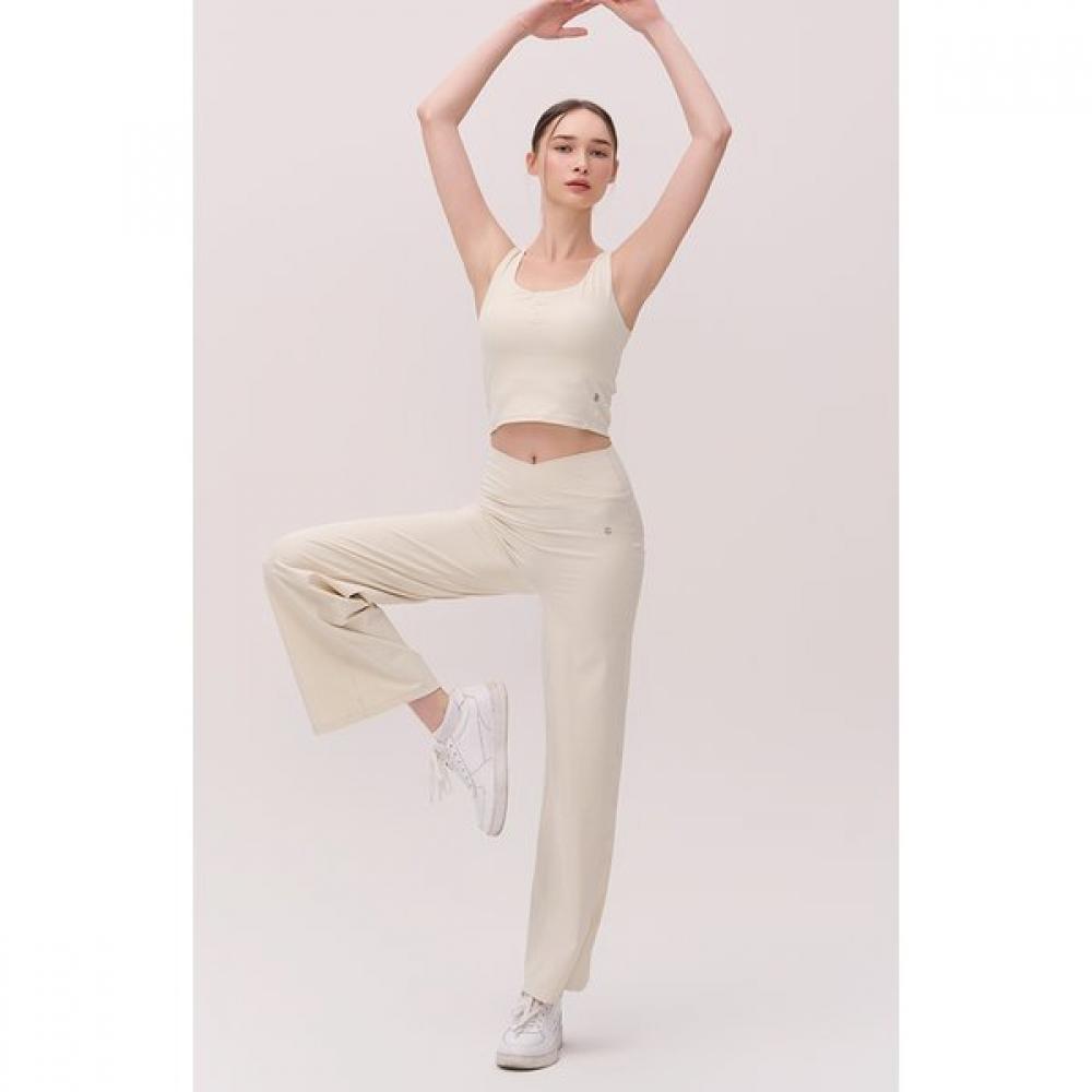 Huit Women S Tichar Rib Semi Wide Fit leggingS Htwle5k06t